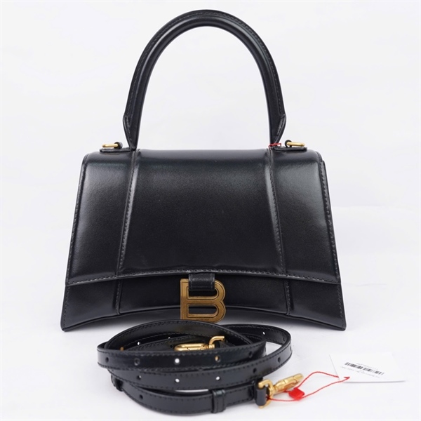 Túi Balenciga đen (593546-1000-P-1317) sz22 (MV) KG+