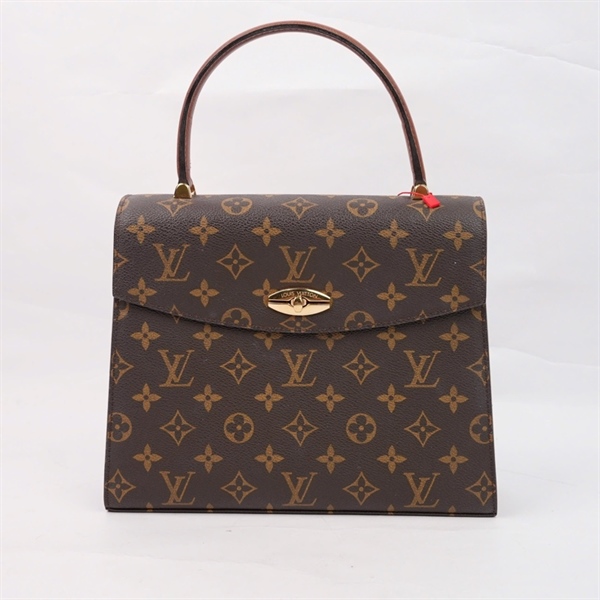 Túi LV Vintage Kelly hoa nâu (SR0919) sz26 (MV) KG+