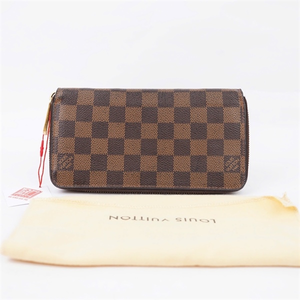 Ví LV ô vuông nâu ((GI1128) (LT) KG+