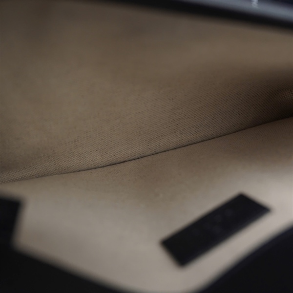 Túi GG Bumbag xanh đen (752597-525404) sz24 (MV) KG+