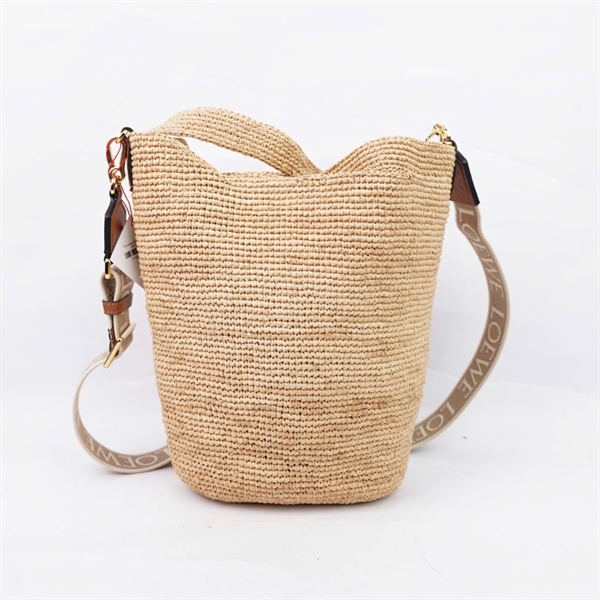 Túi Loewe cói nude sz19 (MV) KG+