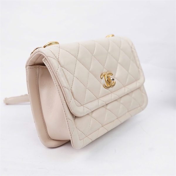 Túi Chanel Woc trắng (30616122) sz21 (MV) KG+