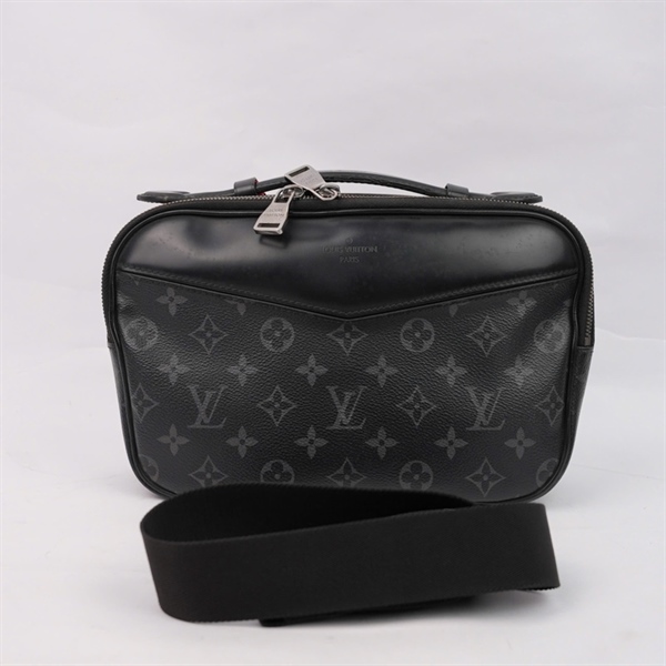 Túi LV Bumbag hoa đen (MB1169) sz24 (MV) KG+