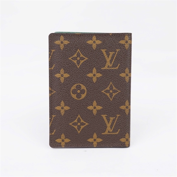 Ví LV hoa nâu gập 2 (SP1122) (LT) KG+