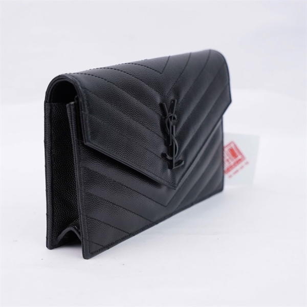 Túi YSL đeo chéo đen sz19 KG+