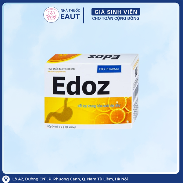 EDOZ DHG PHARMA 24 GÓI X 2G