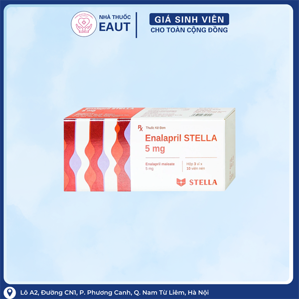 ENALAPRIL 5MG STELLA 3X10