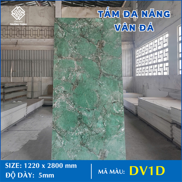 TẤM ĐA NĂNG - VÂN ĐÁ DV1D - 5MM - 2M8