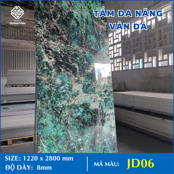 TẤM ĐA NĂNG - VÂN ĐÁ JD06 - 8MM - 2M8