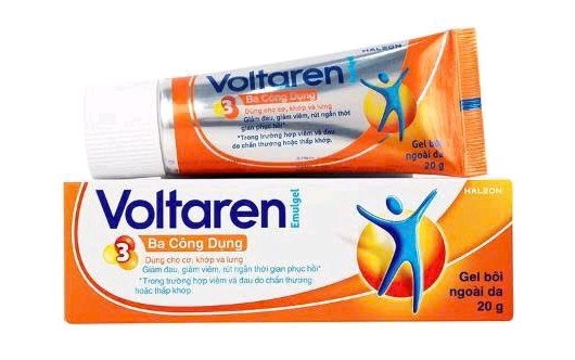 Gel bôi Voltaren Emulgel Novartis điều trị giảm đau do chấn thương hoặc thấp khớp (20g)