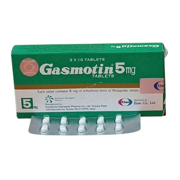 Gasmotin 5mg (H*3vỉ*10viên) - Japan