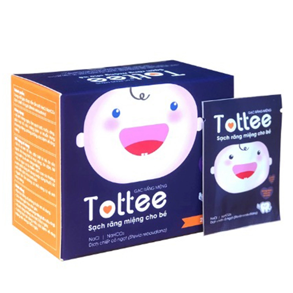 Gạc răng miệng Tottee (Hộp 30 gói) - Starmed
