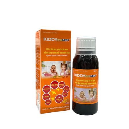 Kiddy gold nest 100ml (Hỗ trợ tiêu hóa, Giúp trẻ ăn ngon) - Golden Health