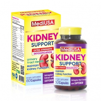 Kidney support (Tăng cường chức năng thận) (Lọ 30 viên) - Mỹ / MediUSA