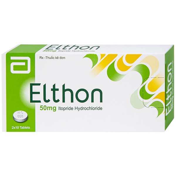 Elthon 50mg (Itopride hydrochloride) (H*2vỉ*10viên) - Abott/Japan