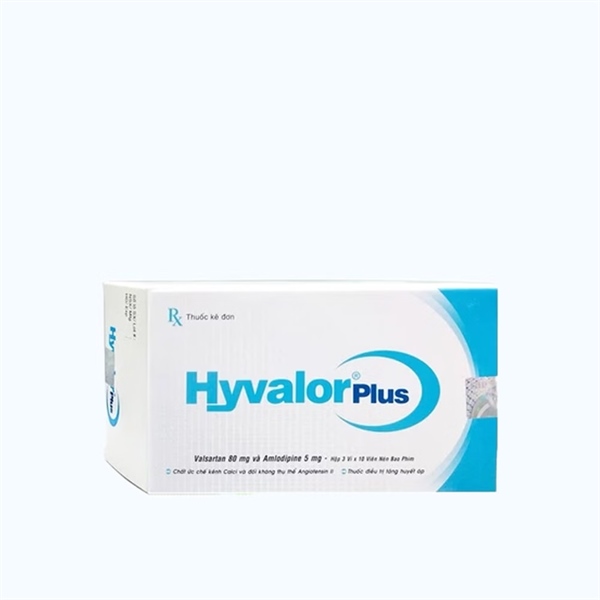 Hyvalor Plus 80mg/5mg (Hộp 3 vỉ x 10 viên) - VN