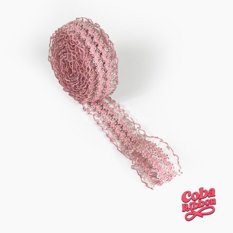 Cỡ 30mm - Băng đô chun nhún bèo