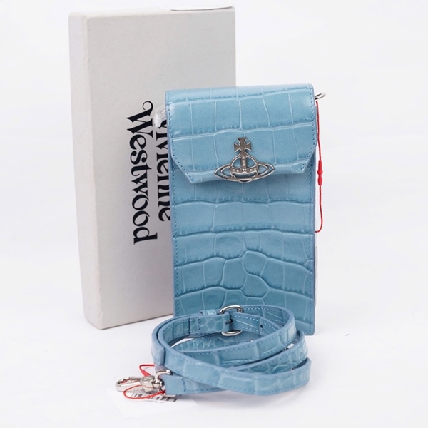 Túi Vivienne Westwood xanh biển sz9 KG+