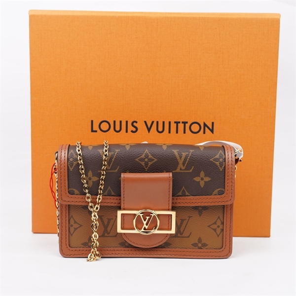 Túi LV Dauphine hoa nâu sz19 (A-T) KG+