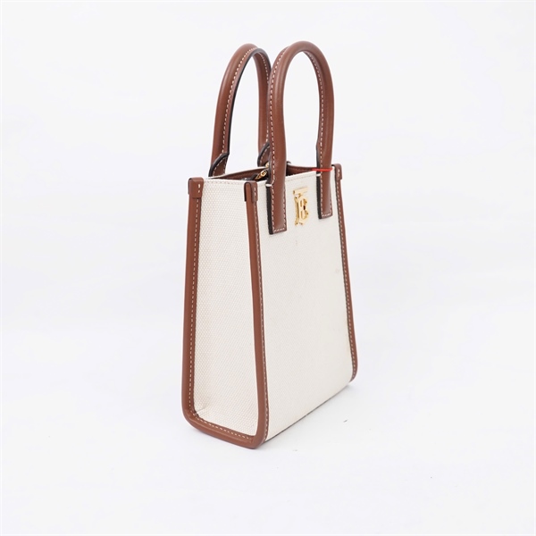 Túi BBR trắng viền nâu sz13 KG+