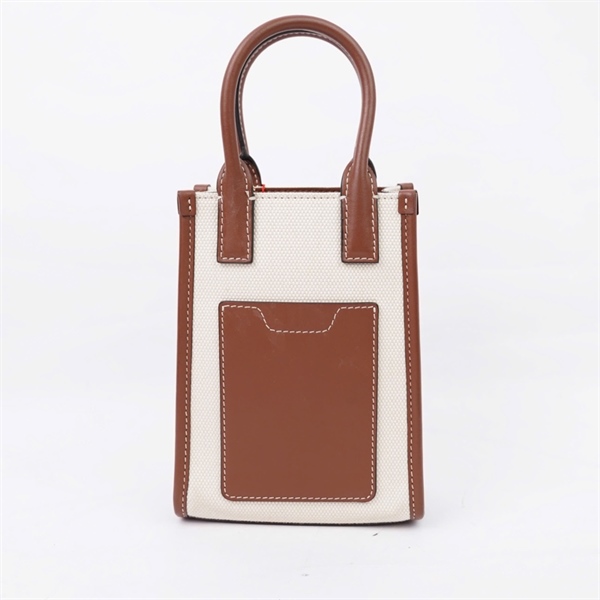 Túi BBR trắng viền nâu sz13 KG+