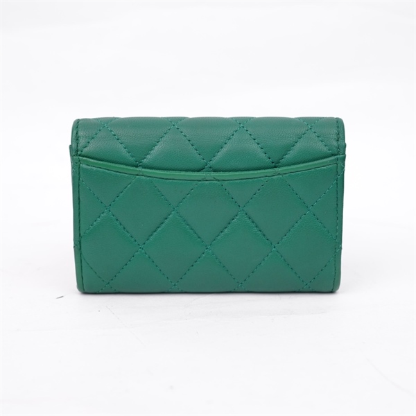 Ví Chanel xanh lá (HH2T337J) (A-T) KG+