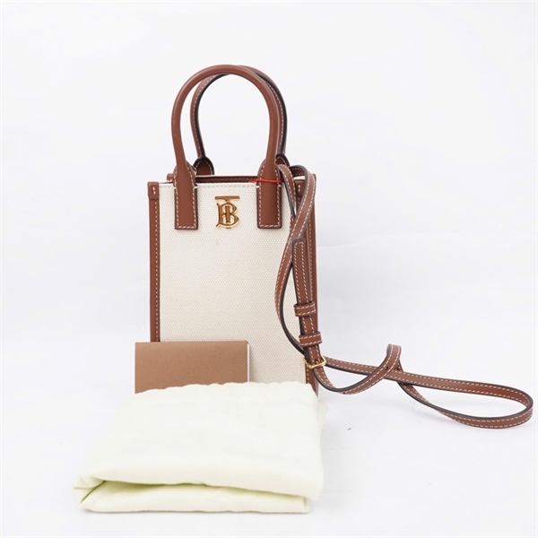 Túi BBR trắng viền nâu sz13 KG+