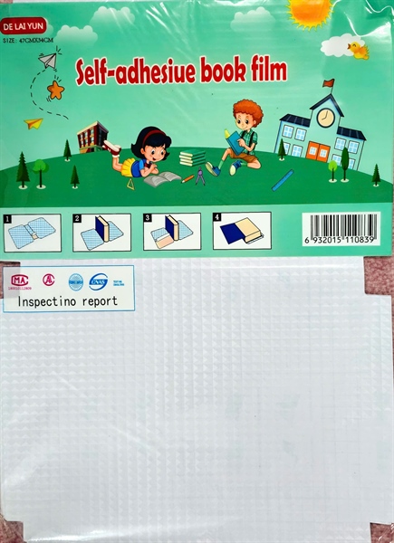 Set 10 bọc sách nhựa mờ vân kim cương, chống nước, size A4(47x34cm)