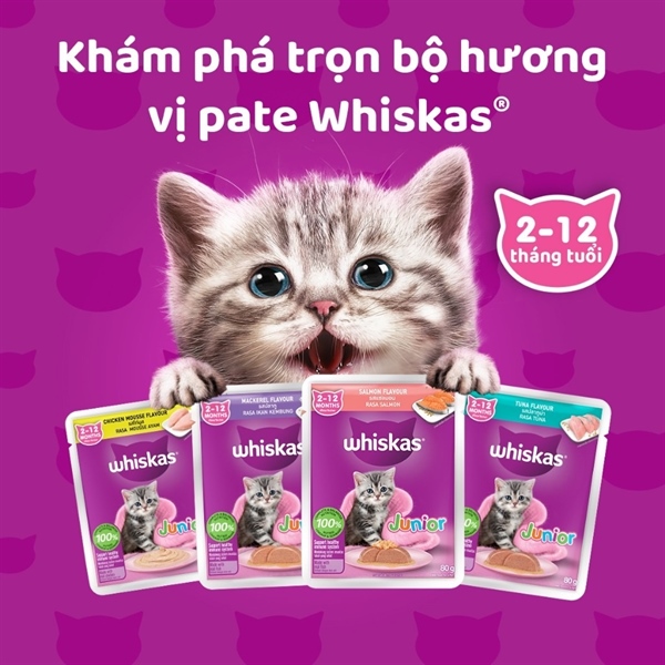 PATE WHISKAS CHO MÈO CON
