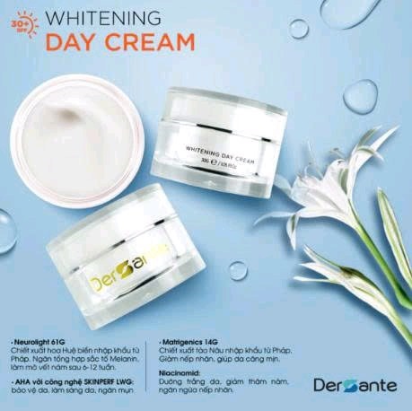 Dersante whitening day cream- Kem dưỡng trắng da ban ngày 30g