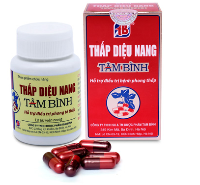Thấp diệu nang Tâm Bình (lọ*60viên) - Tâm Bình 2