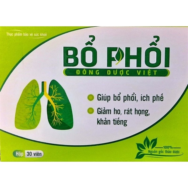 Bổ phổi Đông Dược Việt (H*3vỉ*10viên) - Kiến Tạo Việt