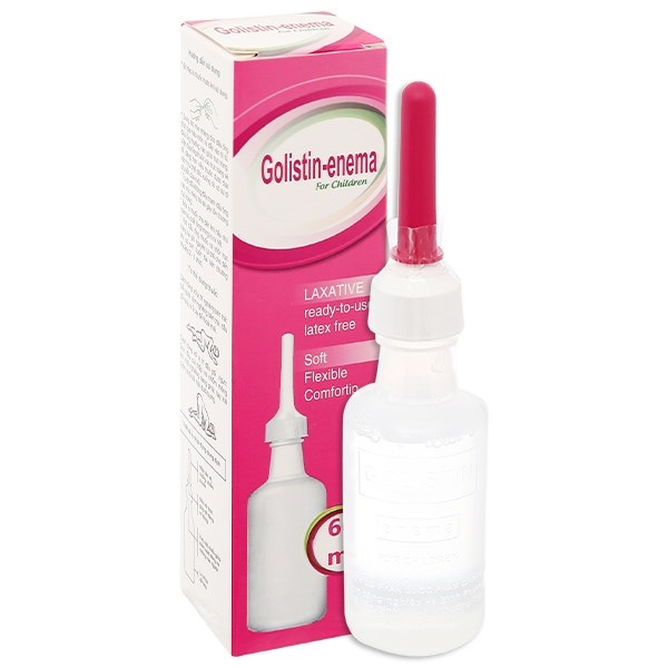 Golistin-enema for children 66ml (Điều trị táo bón không thường xuyên) - CPC1 Hà Nội