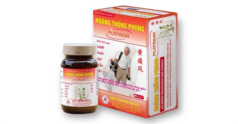 Hoàng thống phong platinum (Lọ 60 viên) - NPP Á Âu