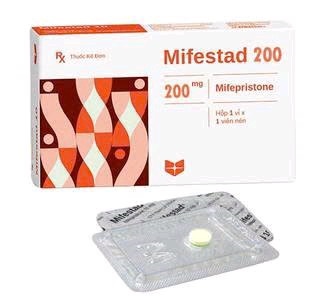 Thuốc Mifestad 200mg Stella Dùng Tránh Thai (Hộp 1 Viên)