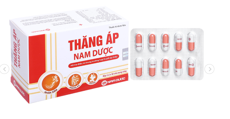 Thăng áp ND (H*3vỉ*10viên) - Nam Dược 2