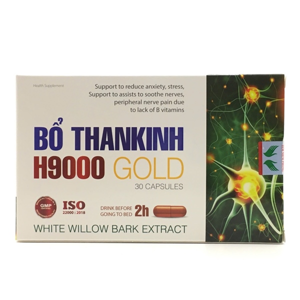 Bổ thần kinh H9000 gold (H*3vỉ*10viên) - Phương Đông