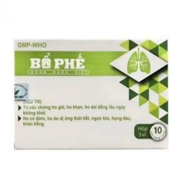 Bổ phế Đông Dược Việt (H*3vỉ*10viên) - Đông Dược Việt