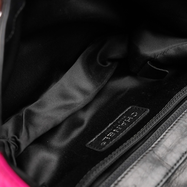 Túi Chanel đen viền hồng (12207901) sz27 KG+