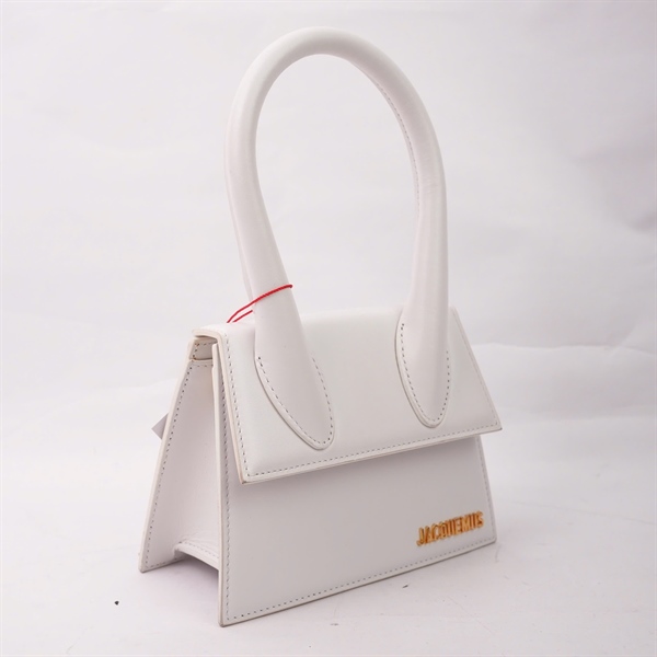 Túi Jacquemus trắng sz18 KG+
