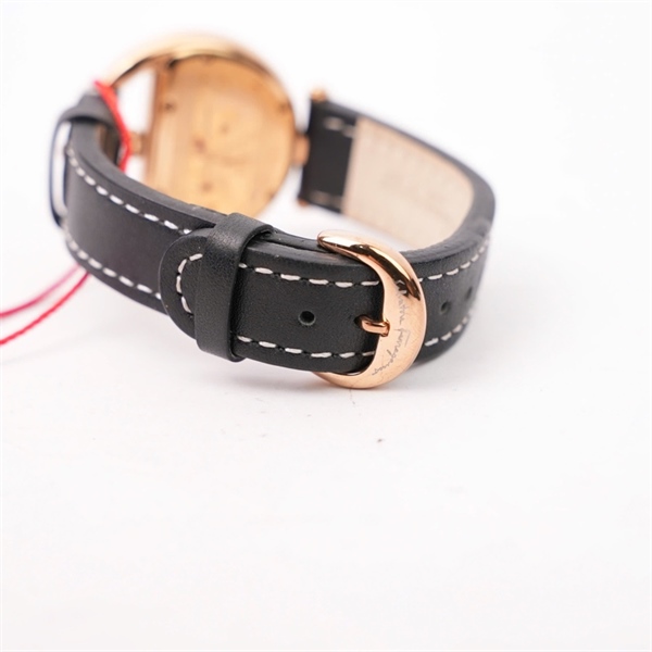 Đồng hồ Salvatore đen viền vàng (7S918) sz36 (HN) KG+