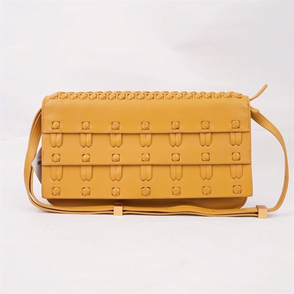 Túi Bottega vàng sz28 (HN) KG+