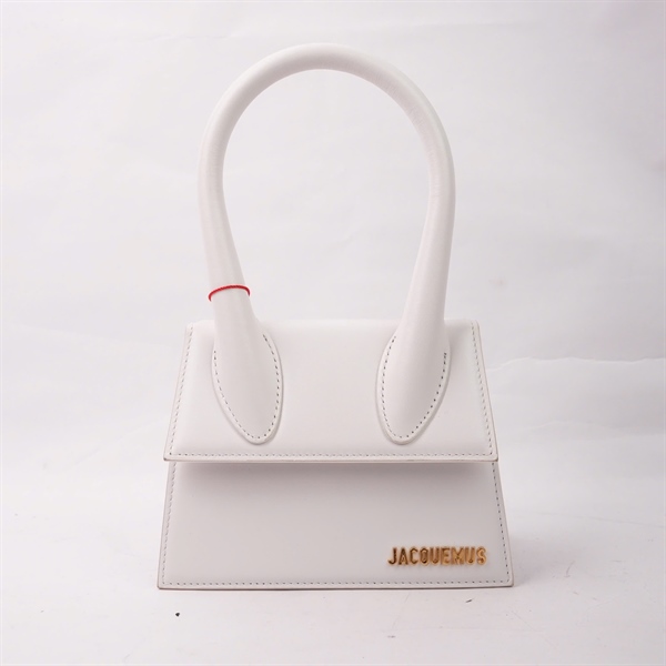 Túi Jacquemus trắng sz18 KG+