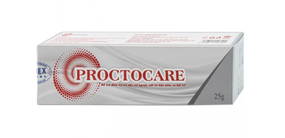 Proctocare 25g (Hỗ trợ điều trị trĩ nội trĩ ngoại nứt kẽ hậu môn, co búi trĩ) - Bimex (Tub)