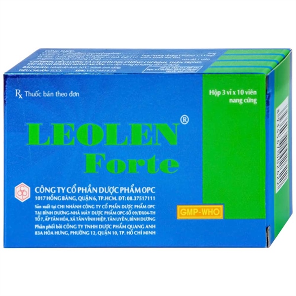 Leolen fort điều trị các bệnh lý thần kinh ngoại biên (H*3vỉ*10viên) - OPC