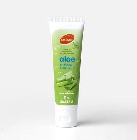 Gel bôi trơn Lifestyles Aloe 50ml - Thái Lan