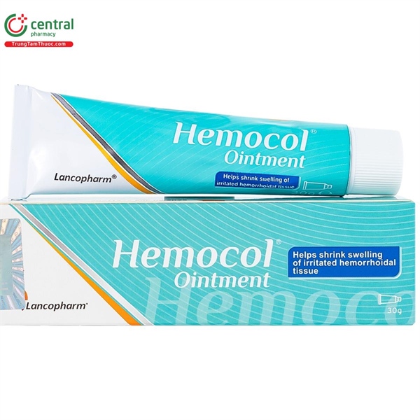 Kem cho người bệnh trĩ Lancopharm Hemocol oinment 30g - Germany