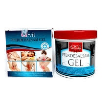 Gel Massage trị liệu giảm đau, nhức mỏi - Crevil Essential Pferdbalsam gel 250ml - Đức (Cospharm)