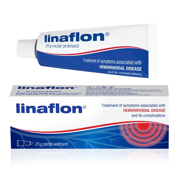 Linaflon 25g (Điều trị bệnh trĩ) - Hungary/Servier