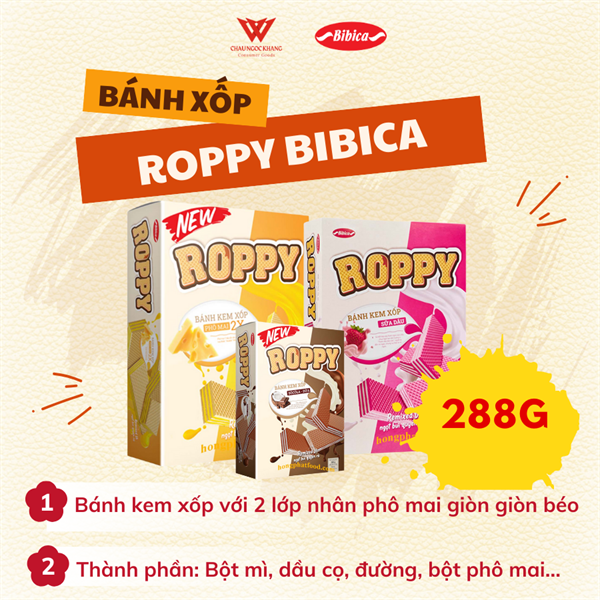 Bánh Roppy Hộp 288g*10
